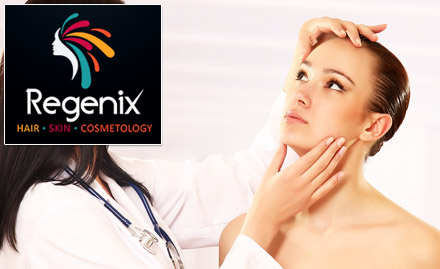 Regenix Clinic Mayur Vihar Phase 1 - Chemical skin peeling at just Rs 1499. Also get free skin and hair consultation!