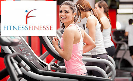 Fitness Finesse Chittaranjan Park - 3 gym sessions at just Rs 19. Also get upto 2 months free enrollment!