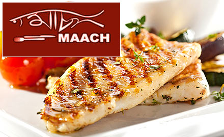 Maach Christian Basti - 20% off on food bill for just Rs 9. Enjoy pure sea food delicacies!