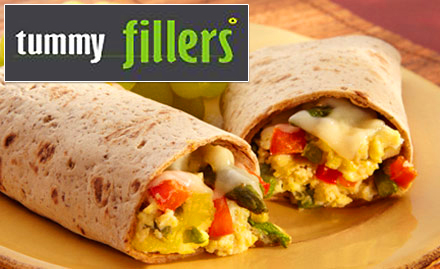 Tummy Fillers Naranpura - Buy 1 get 1 free offer on wraps, grill sandwich & pizza