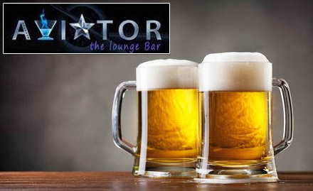 Aviator - Goldfinch Retreat Tharabanahalli - Rs 800 for unlimited draught beer and 1 veg or non-veg starter!