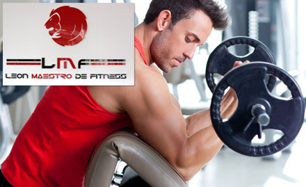 Leon Maestro De Fitness Kammanahalli - 3 gym sessions. Also get 25% off on further enrollment!
