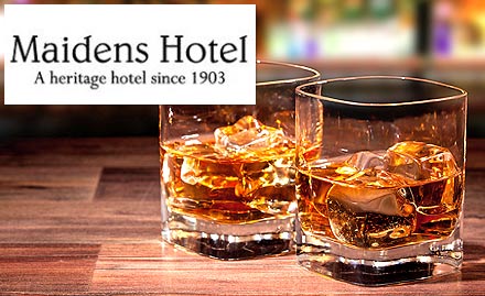 The Cavalry Bar - Maidens Hotel Civil Lines - 20% off on total bill. Relish cocktails, mocktails, bar food and more!