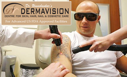 Dermavision Centre For Skin Hair Nail And Cosmetic Care BTM Layout - 35% off on laser tattoo removal!