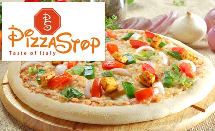 Pizza Stop New BEL Road, Dollar Colony - Combo meal starting at Rs 299. Get pizza, pasta, soft drinks & more!