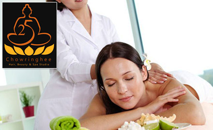 25 Chowringhee Dharmatala - 50% off on wellness services. Relax your senses!