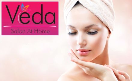 Veda Mobile Salon Doorstep Services - Enjoy 45% off on beauty services at your doorstep!