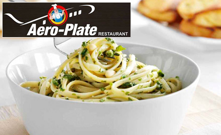 Aeroplate South Bopal - 25% off on total bill. Enjoy vegetarian North Indian, Italian, Mexican and Chinese dishes!