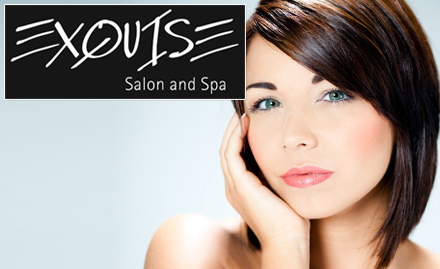 Exquise Salon & Spa Worli - Rs 500 off on a minimum billing of Rs 1000. Get facial, bleach, hair colour, body spa and more!