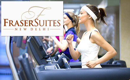 Gym - Fraser Suites Mayur Vihar Phase 1 - 3 gym sessions at just Rs 19. Also get monthly membership at just Rs 11000!