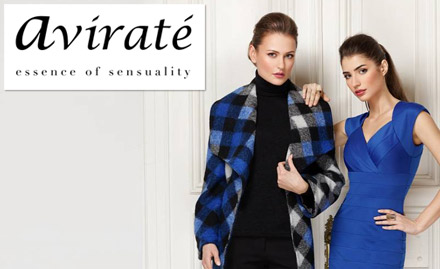 Avirate Indiranagar - Rs 500 off on apparel, accessories & more. Offer valid on a minimum billing of Rs 3000!