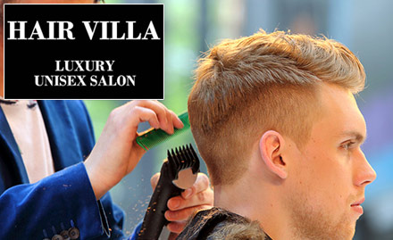 Hair Villa Luxury Unisex Salon deals in Pitampura, Delhi NCR, reviews, best  offers, Coupons for Hair Villa Luxury Unisex Salon, Pitampura | mydala