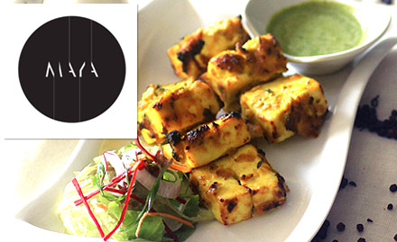 Maya - Firangi Indian Lounge Indiranagar - Rs 819 for unlimited sangria and 1 veg or non veg starter. Relish Continental, Asian, Italian & North Indian delicacies!