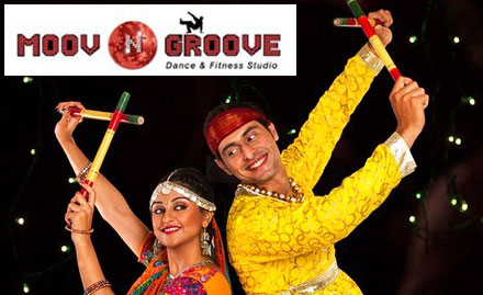 Moov N Groove Studios Navi Mumbai - 25% off on Garba or Dandiya sessions. Navratri special!
