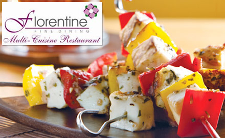 Florentine - Hotel Gateway Grandeur Christian Basti - 15% off on total bill. Enjoy North Indian, Chinese and Continental dishes!