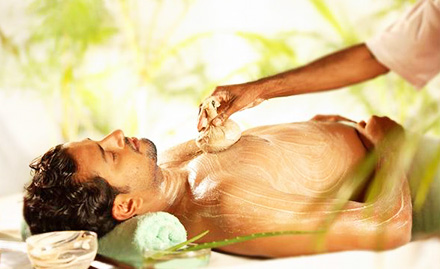 Vedic Ayurveda Chikitsalayam Ernakulam - Rs 1219 for wellness services. Get udvarikam, kizhi, face massage, steam bath and more!