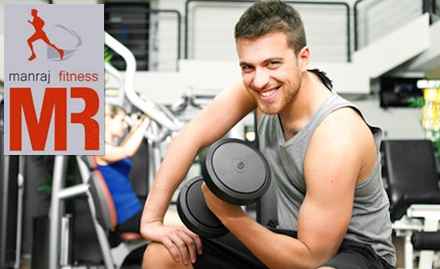 M R Fitness Super Mall - Rs 19 for 4 gym sessions. Also get 50% off on quarterly, half-yearly and annual membership!