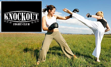 Knock Out Fight Club Kalkaji - 40 days martial arts and functional fitness training at Rs 499!