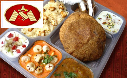 Mansa Sweets & Restaurant Geeta Nagar - Rs 99 for Navratra special thali