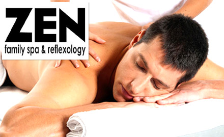 Zen Spa Sector 49, Gurgaon - Upto 71% off on spa services. Get foot reflexology, head massage, back massage and more!