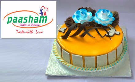 Paasham Cakes N Creams Sundarapuram - 20% off on cakes. Get fresh cream cakes, strawberry cakes and more!