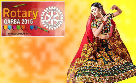 Rotary Garba 2015 Sola - 25% off on Garba night entry passes. Get your festive mode on!
