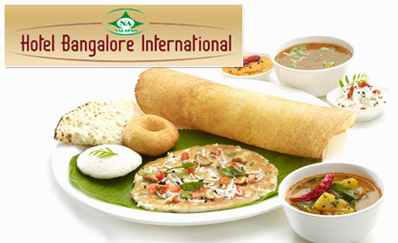Heights Cafe - Hotel Bangalore International Race Course Road, Sampengi Rama Road - 20% off on food bill. Enjoy delicious South Indian, Italian and Continental delicacies!