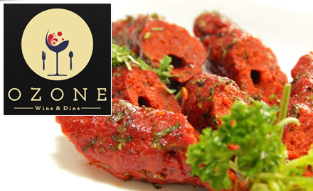 Ozone Wine & Dine Khajrana - 20% off on total bill. Enjoy North Indian, Chinese and Continental delicacies!