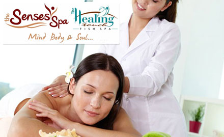 The Senses Spa Sector 18 Noida - Rs 949 for full body massage and shower. Choose from Balinese, aroma therapy or Swedish massage! 