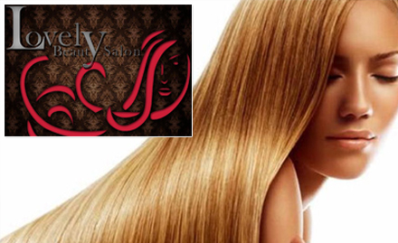 Lovely Beauty Salon Lal Bangla - 35% off on hair care services. Get hair rebonding, hair spa, keratin treatment, haircut and more!