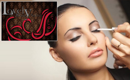 Lovely Beauty Salon Lal Bangla - Get party makeup free with bridal package