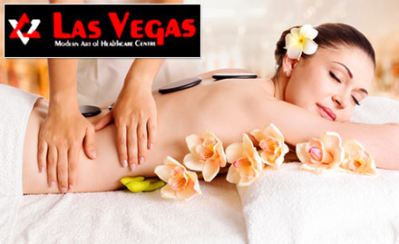 Las Vegas Navi Mumbai - Enjoy buy 1 get 1 offer on all spa services. Enjoy body massages, body polishing, body scrubs and more!