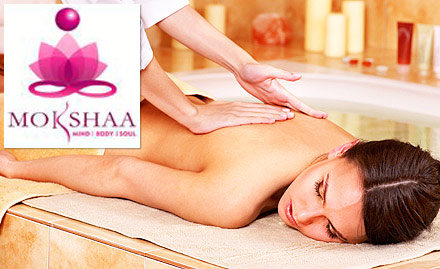 Mokshaa Spa Mandaveli - Rs 1199 for full body massage. Get Aroma massage, Thai massage, Deep tissue massage and more!