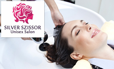 Silver Szissor Unisex Salon Sector 41 Noida - Glow facial, head massage, head wash, hair spa, waxing and more at just Rs 799!