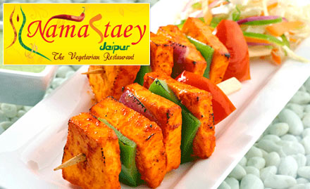 Namastaey Jaipur Tonk Road - 20% off on a minimum billing of Rs 500. Enjoy North Indian and Chinese delicacies!