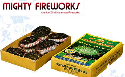 Mighty Fireworks Laxmi Nagar - Upto 60% off on branded fire crackers. Get ready for the festival of lights!