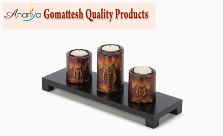 Gomattesh Quality Products Sector 14, Rohini - Upto 64% off on candle sets. Light up with beautiful candles! 