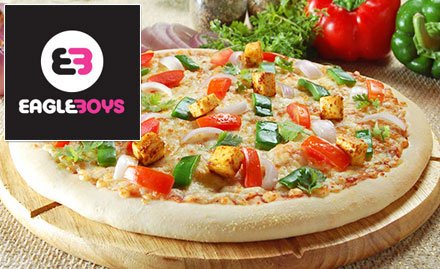 Eagle Brother's Pizza Worli - 30% off on pizzas. Enjoy the mouth watering cheesy delights!