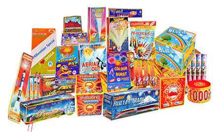 Dipin Fireworks Ulhasnagar - 70% off on fire crackers. Have a blast this Diwali!