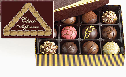 Chocoaffairzz Sector 49, Gurgaon - 20% off on total bill. Enjoy chocolates, cakes, muffins and more!