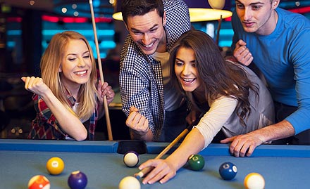 Exotic Pool Cafe Thane East - 40% off on a game of snooker or pool!
