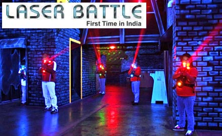 Laser Battle Rajouri Garden - Buy 1 get 1 offer on laser tag game!