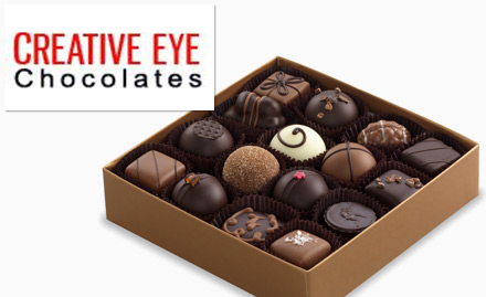 Creative Eye Chocolates Kalyani Nagar - 55% off on assorted chocolates. Get plain chocolate, coffee flavoured chocolate & more!