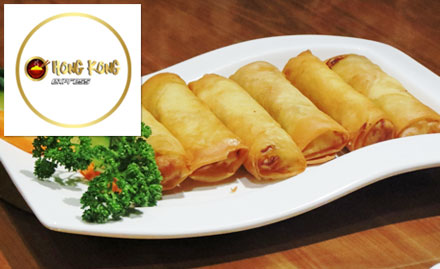 Hong Kong Express Home Delivery - 20% off on a minimum billing of Rs 300. Relish Thai curries, spring rolls, momos and more!