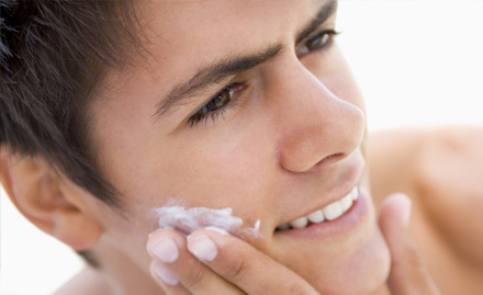Step Up Gents Saloon & Spa Sembakkam - 30% off on grooming services. Get bleach, facial, shaving and more!