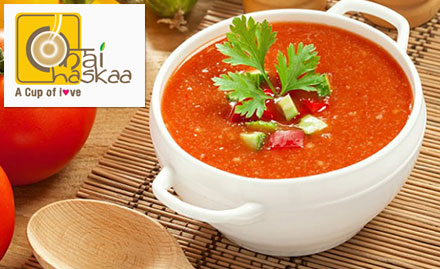 Chai Chaskaa Chitrakoot - Enjoy buy 1 get 1 offer on soup, pizza, tea, shakes and mocktails!