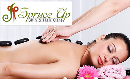 Spruce Up Salon Durgapur - 40% off on spa services. Rejuvenate your senses!