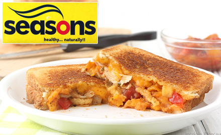 Seasons Restaurant RS Puram - Enjoy buy 2 get 1 offer on sandwich!