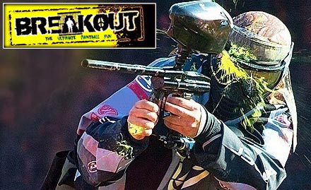 Break Out Ray Street - 30% off on a game of paintball!