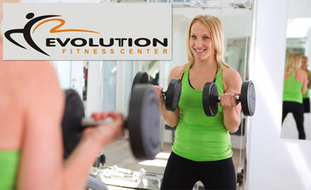 Evolution Fitness Centre Gulmohar Colony - Rs 9 for 5 gym sessions. Take the road to fitness!